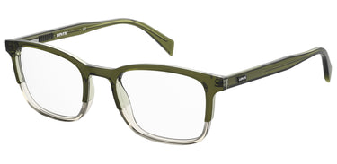 Premium Men Levis Eyeglasses: LV 5042 - Green Crystal - SpecSMART Eye Clinic (Diagonal View)